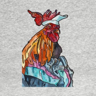 Talk to the Hand Rooster from the 90's T-Shirt